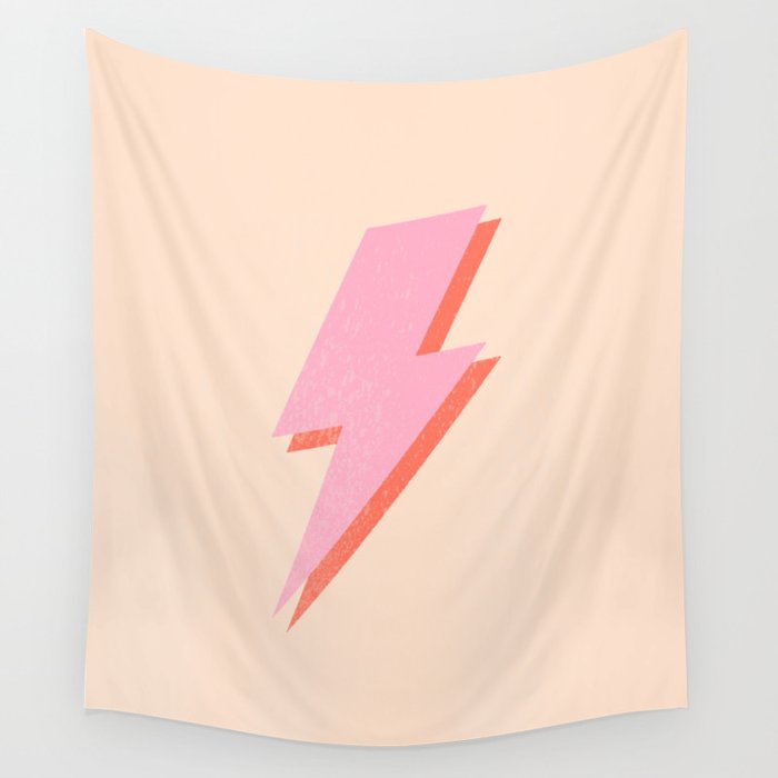 Thunderbolt: The Peach Edition Wall Tapestry Gallery Image 1