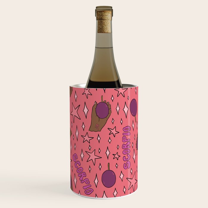 Scorpio Passionfruit Print Wine Chiller Gallery Image 1