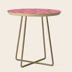 Scorpio Passionfruit Print Side Table Gallery Image 1