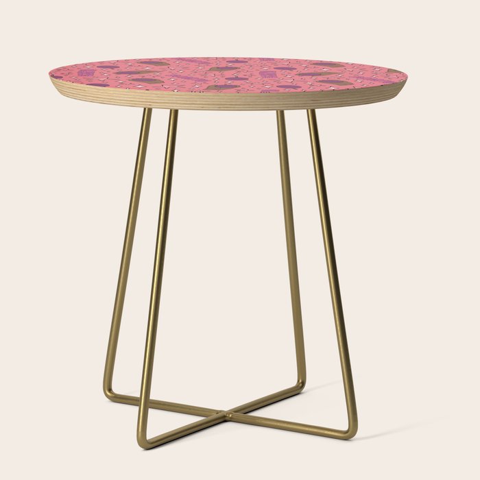 Scorpio Passionfruit Print Side Table Gallery Image 1