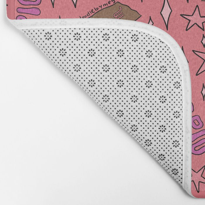 Scorpio Passionfruit Print Bath Mat Gallery Image 2