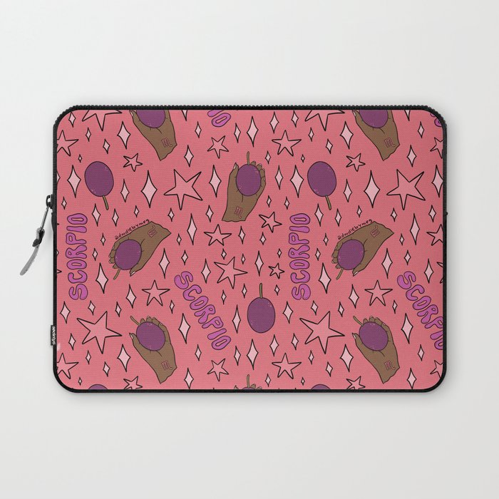 Scorpio Passionfruit Print Laptop Sleeve Gallery Image 1