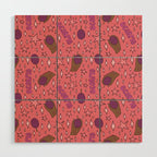 Scorpio Passionfruit Print Wood Wall Art Gallery Image 1