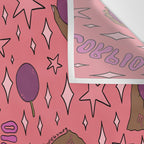 Scorpio Passionfruit Print Wall Tapestry Gallery Image 3