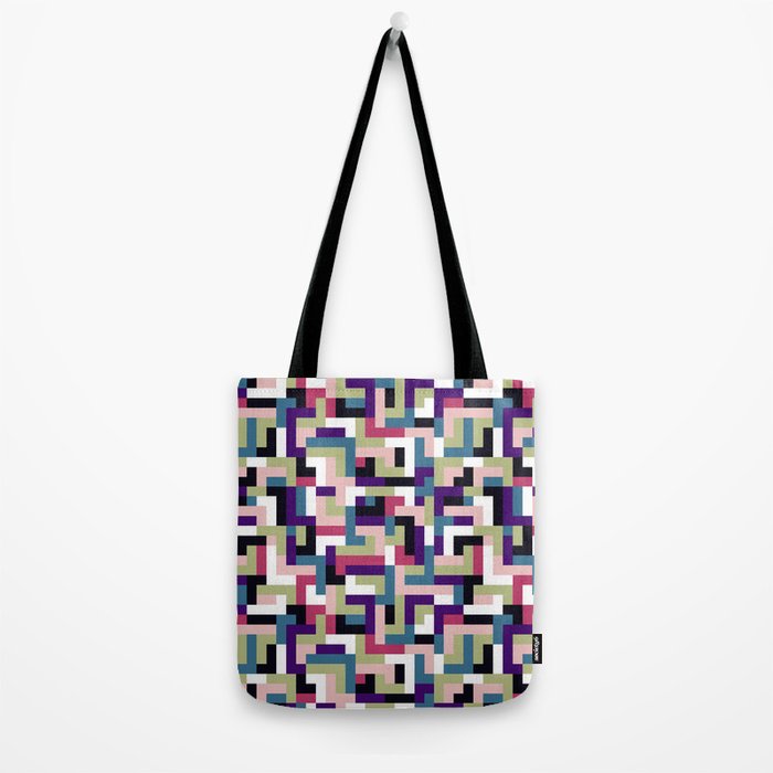Boho M Tetris PTT Tote Bag Gallery Image 2