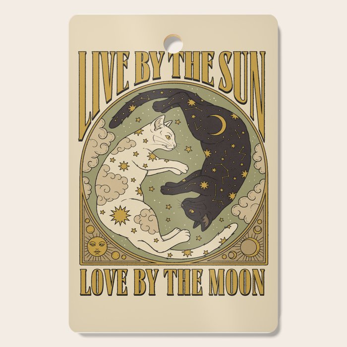 Sun and Moon Cutting Board Gallery Image 1