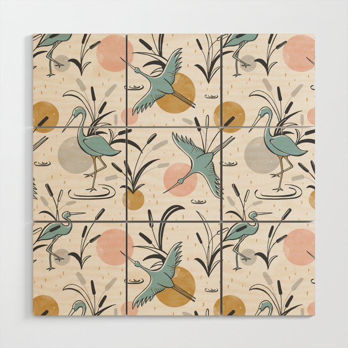 Marshland Wood Wall Art Gallery Image 1