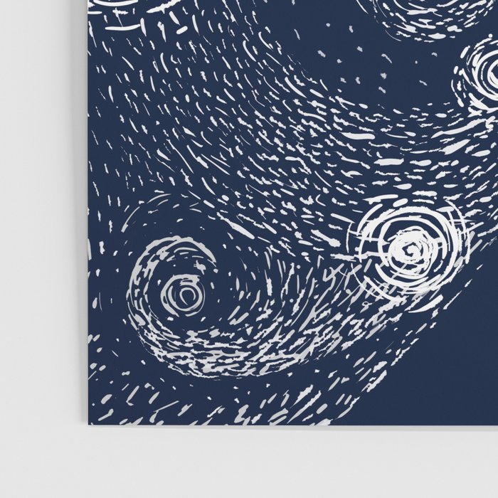 Star eater in Van Gogh style Poster Gallery Image 3