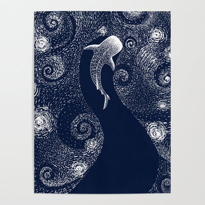 Star eater in Van Gogh style Poster Gallery Image 4