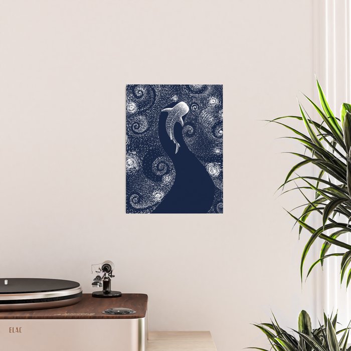 Star eater in Van Gogh style Poster Gallery Image 2