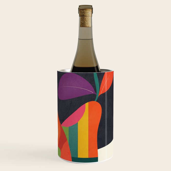Abstract fruit shapes 02 Wine Chiller Gallery Image 3