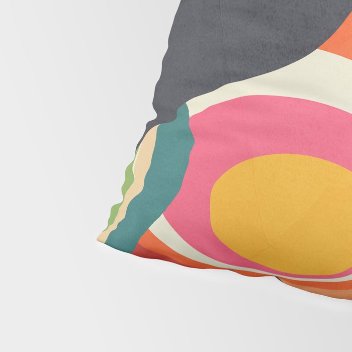 Abstract fruit shapes 02 Pillow Sham Gallery Image 4