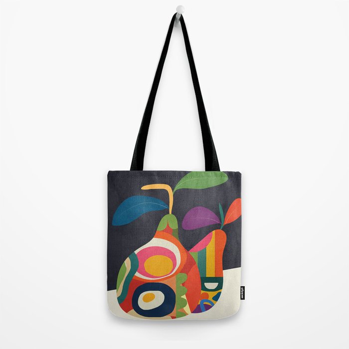 Abstract fruit shapes 02 Tote Bag Gallery Image 2