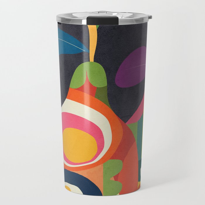 Abstract fruit shapes 02 Travel Mug Gallery Image 1