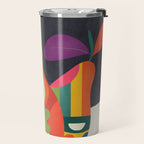 Abstract fruit shapes 02 Travel Mug Gallery Image 2