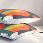 Abstract fruit shapes 02 Pillow Sham Gallery Image 3