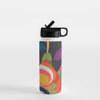 Abstract fruit shapes 02 Water Bottle Gallery Image 1