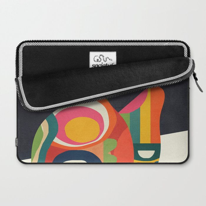 Abstract fruit shapes 02 Laptop Sleeve Gallery Image 2
