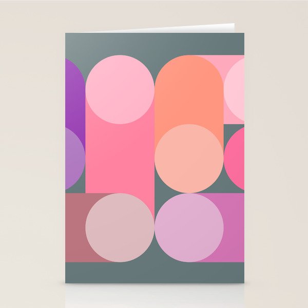 Modern Geometric 87B Stationery Card Gallery Image 1