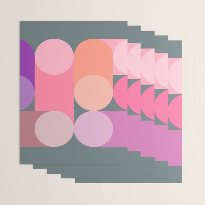 Modern Geometric 87B Wrapping Paper Gallery Image 3