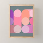 Modern Geometric 87B Mini Art Print Gallery Image 1