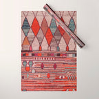 Earthy Berber Geometry Wrapping Paper Gallery Image 1