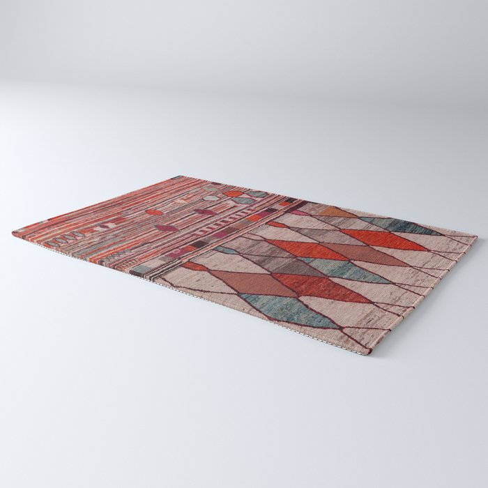 Earthy Berber Geometry Rug Gallery Image 3
