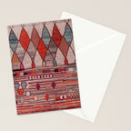 Earthy Berber Geometry Stationery Card Gallery Image 2