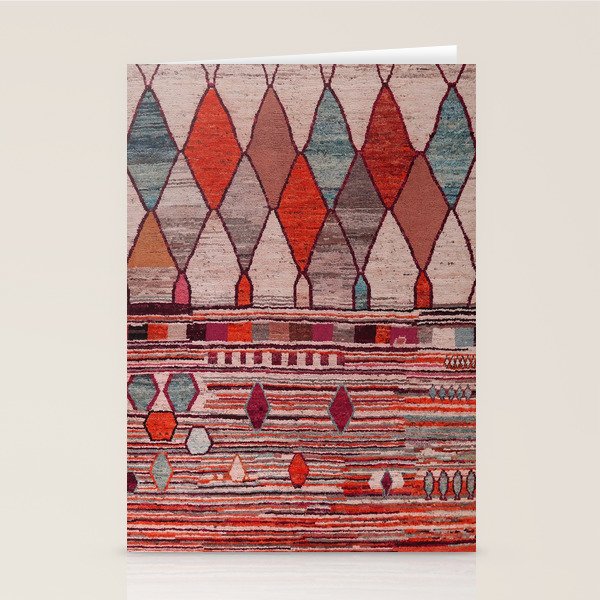 Earthy Berber Geometry Stationery Card Gallery Image 2