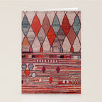 Earthy Berber Geometry Stationery Card Gallery Image 2