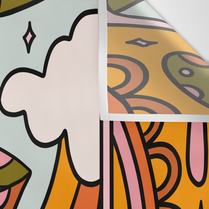 12. Hanged Man Mushroom Wall Tapestry Gallery Image 3