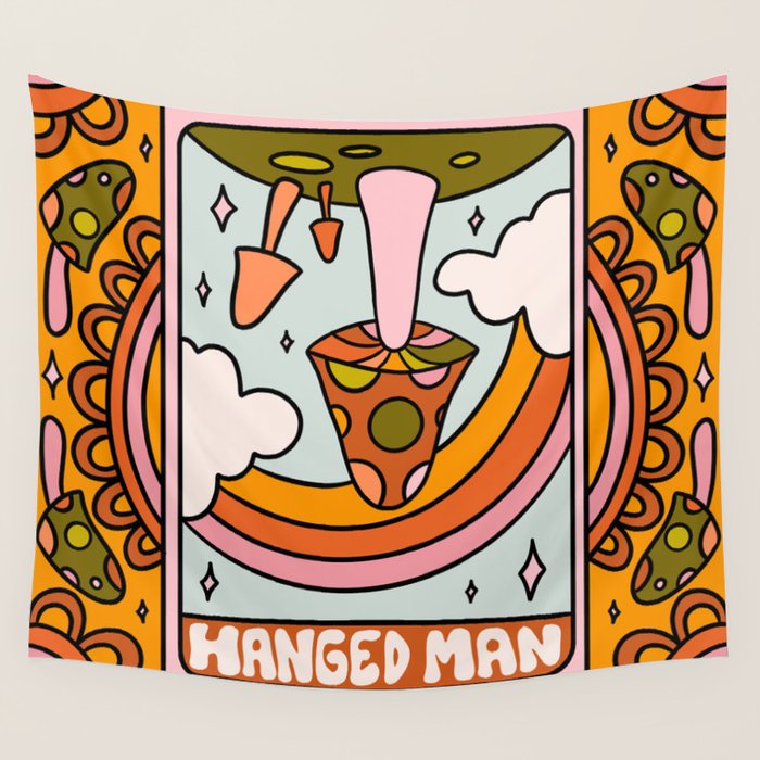 12. Hanged Man Mushroom Wall Tapestry Gallery Image 4