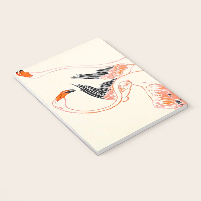 Cocorico cover 1900 Two Pink Flamingos Notebook Gallery Image 3