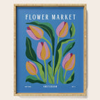 Flower Market Tulips Serving Tray Gallery Image 1