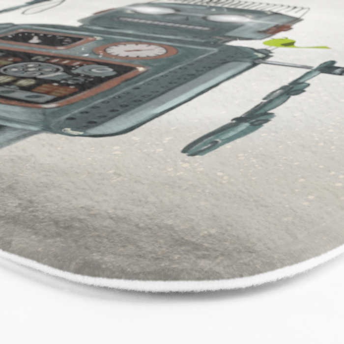 little robot Bath Mat Gallery Image 3