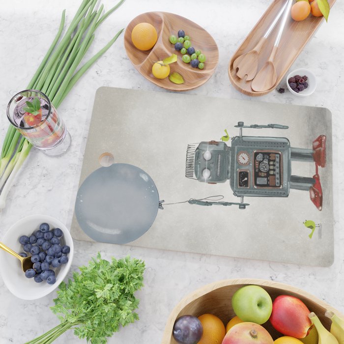 little robot Cutting Board Gallery Image 2