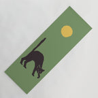 Angry Cat Yoga Mat Gallery Image 1