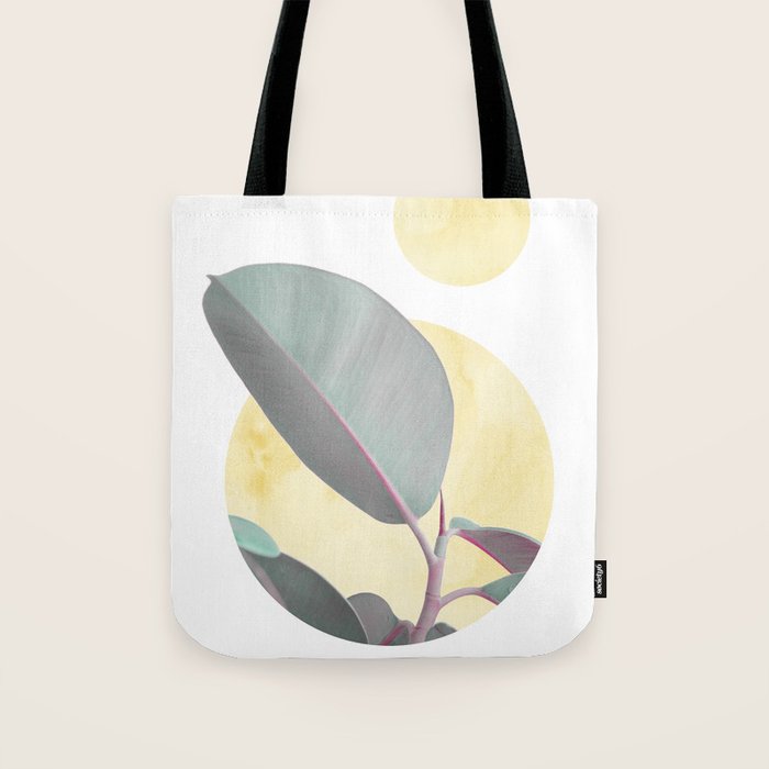 Ficus circles Tote Bag Gallery Image 1