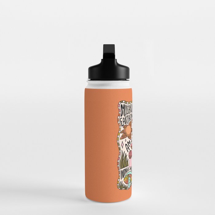 Mushrooms of Tennessee Water Bottle Gallery Image 3