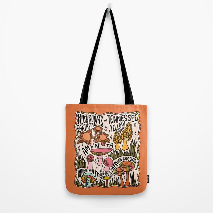 Mushrooms of Tennessee Tote Bag Gallery Image 2