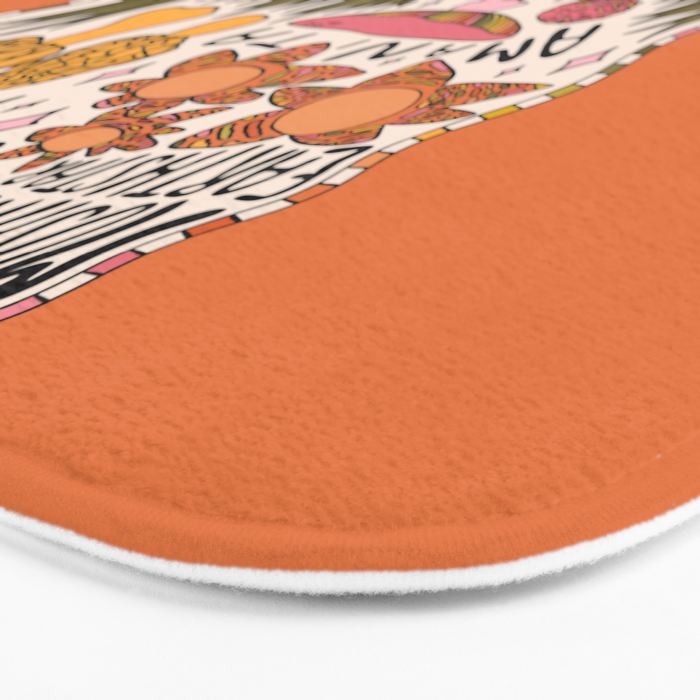 Mushrooms of Tennessee Bath Mat Gallery Image 3