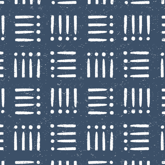 Mudcloth | Classic Blue Coffee Mug Gallery Image 2