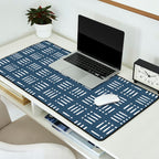 Mudcloth | Classic Blue Desk Mat Gallery Image 2