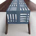 Mudcloth | Classic Blue Table Runner Gallery Image 1