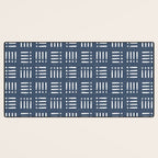 Mudcloth | Classic Blue Desk Mat Gallery Image 3