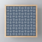 Mudcloth | Classic Blue Mini Art Print Gallery Image 1