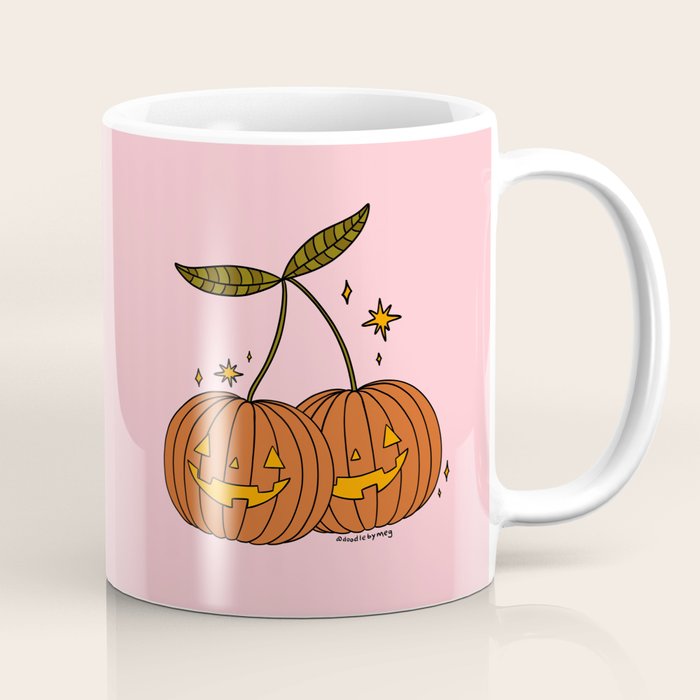 Pumpkin Cherries Coffee Mug Gallery Image 1