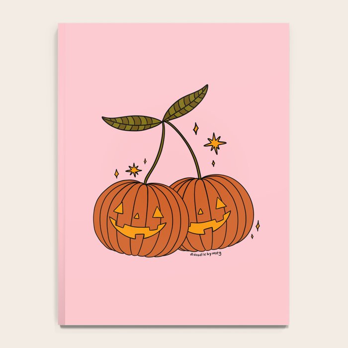 Pumpkin Cherries Notebook Gallery Image 4