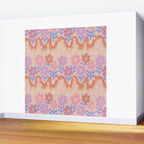 70s Retro Floral vibe Wall Mural Gallery Image 2