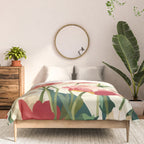 Coral Tulips in Bloom Comforter Gallery Image 3